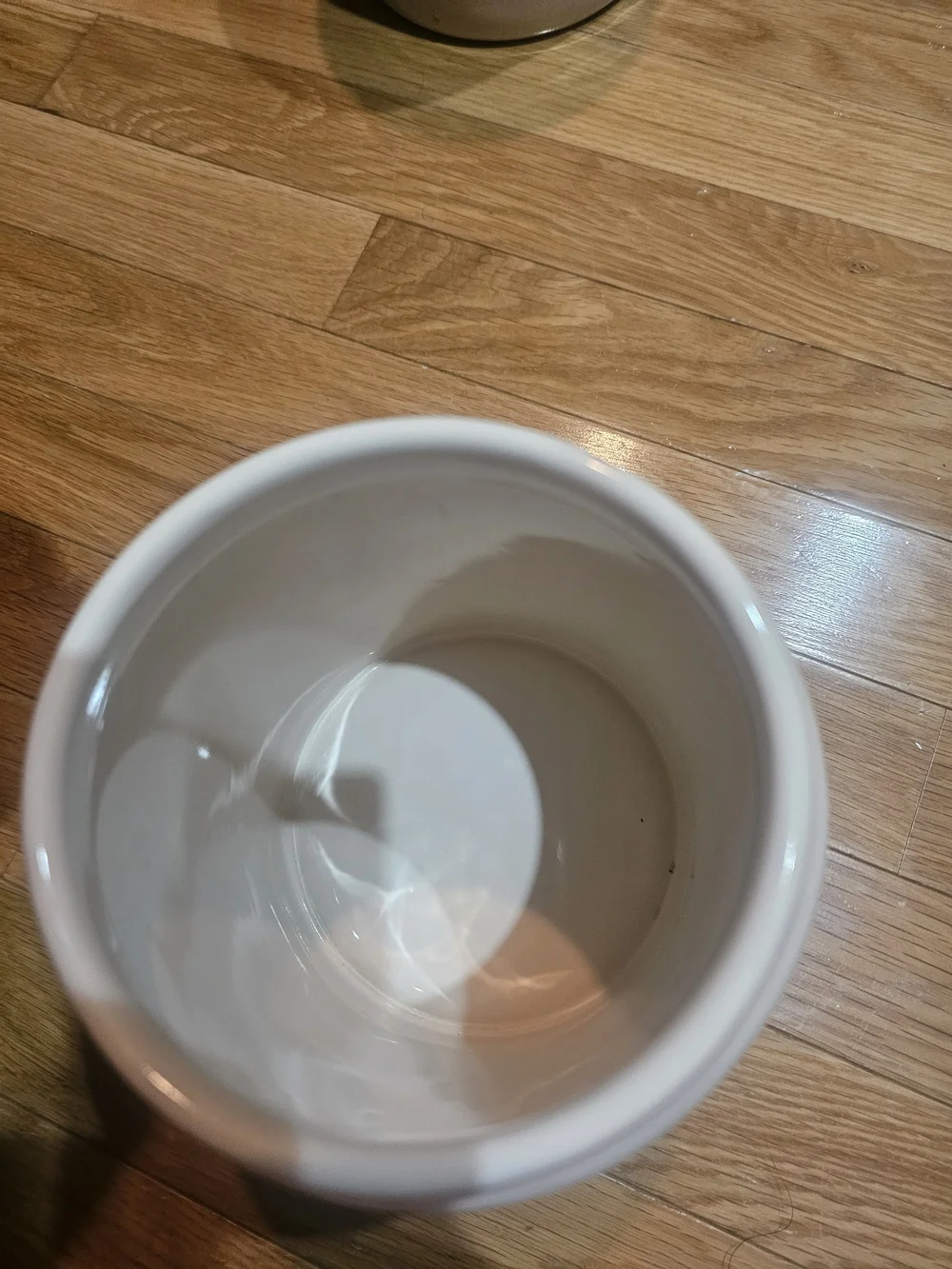 Rae Dunn Artisan Collection By Majenta White Ceramic Canister  RICE